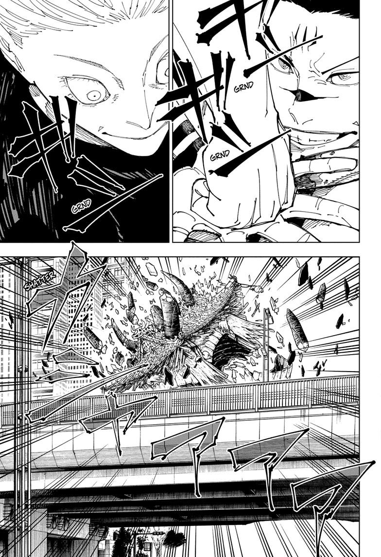 Jujutsu Kaisen Chapter 229 page 8 - Chapter 229: Inhuman Makyo Shinjuku Showdown, Part 7