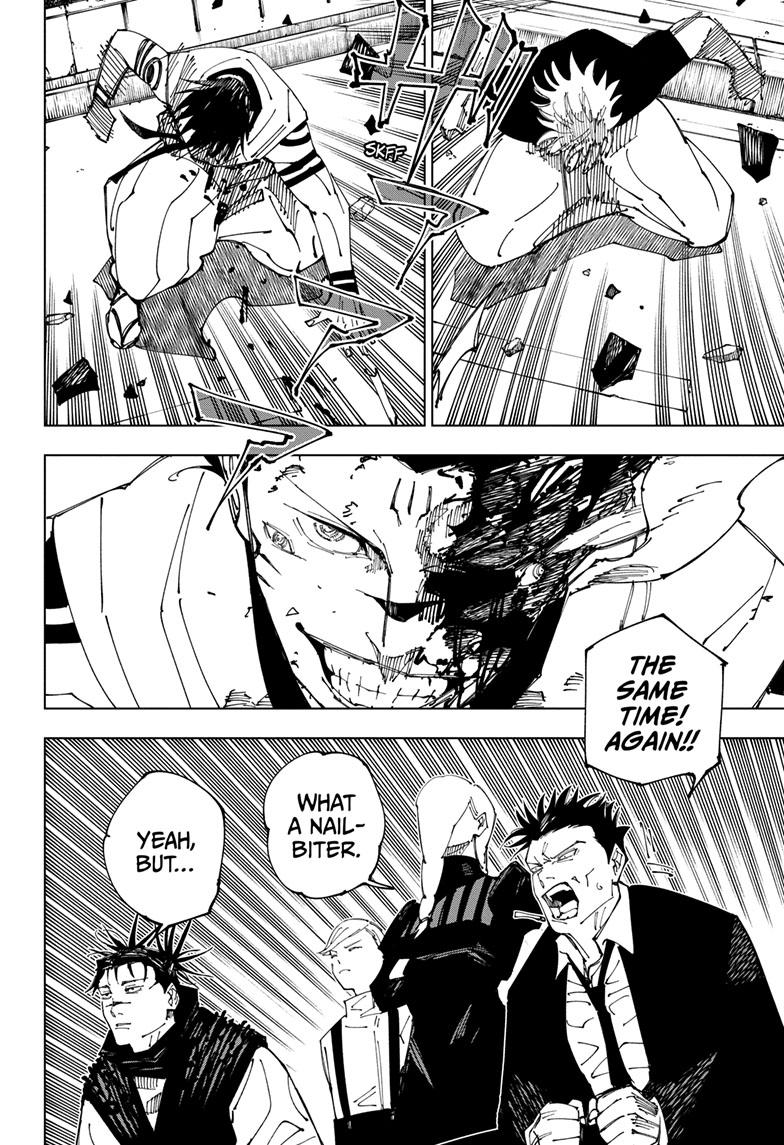 Jujutsu Kaisen Chapter 229 page 9 - Chapter 229: Inhuman Makyo Shinjuku Showdown, Part 7