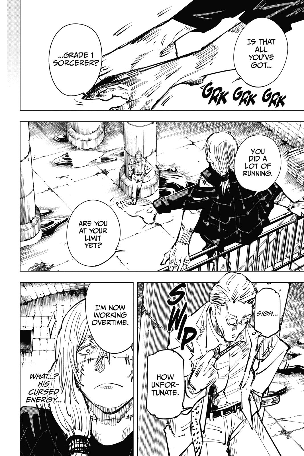 Jujutsu Kaisen Chapter 23 page 10 - Chapter 23: Young Fish and Reverse Punishment, Part 5