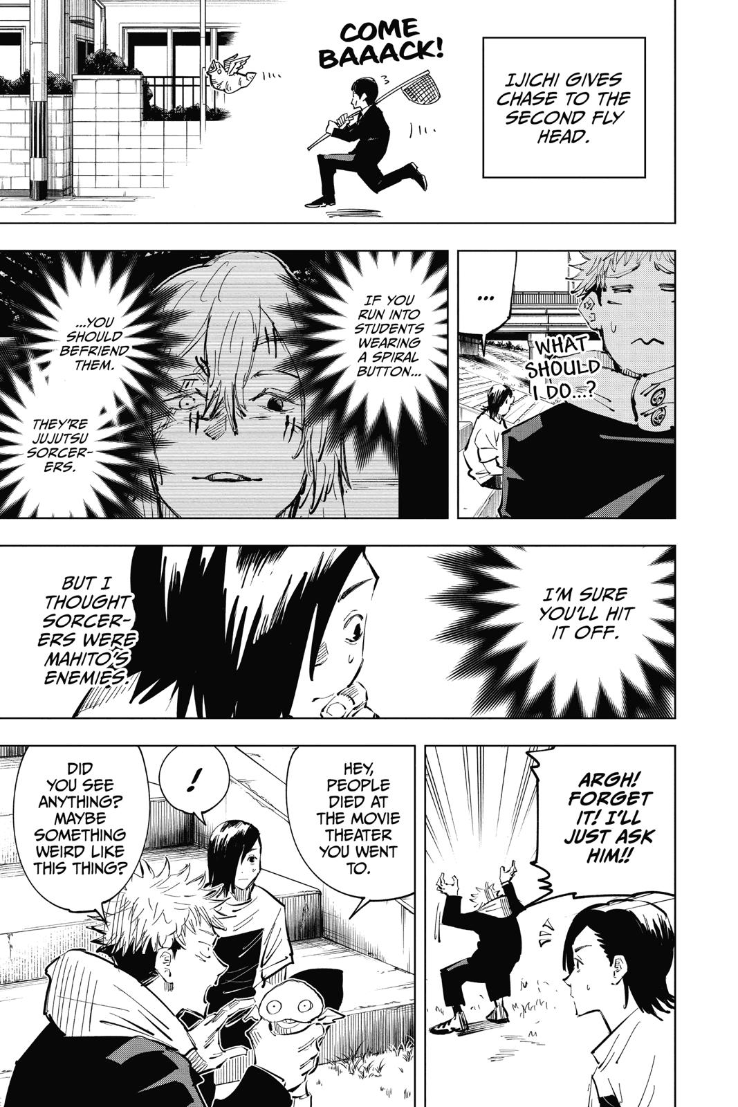 Jujutsu Kaisen Chapter 23 page 18 - Chapter 23: Young Fish and Reverse Punishment, Part 5