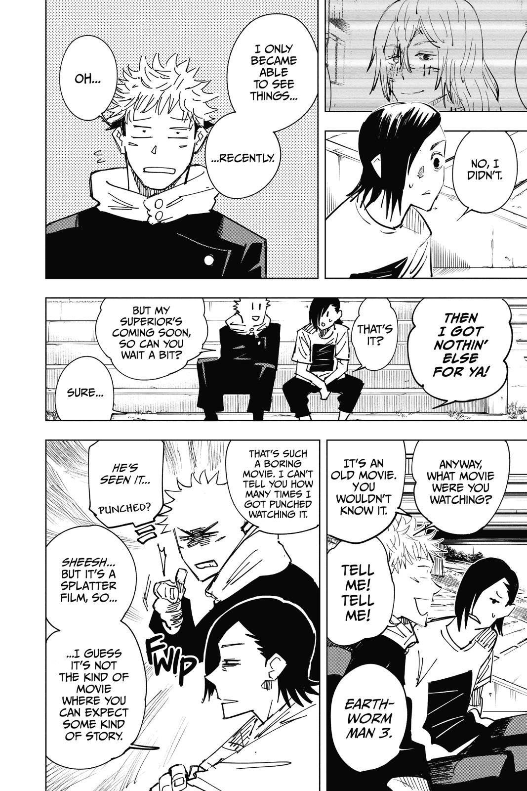 Jujutsu Kaisen Chapter 23 page 19 - Chapter 23: Young Fish and Reverse Punishment, Part 5