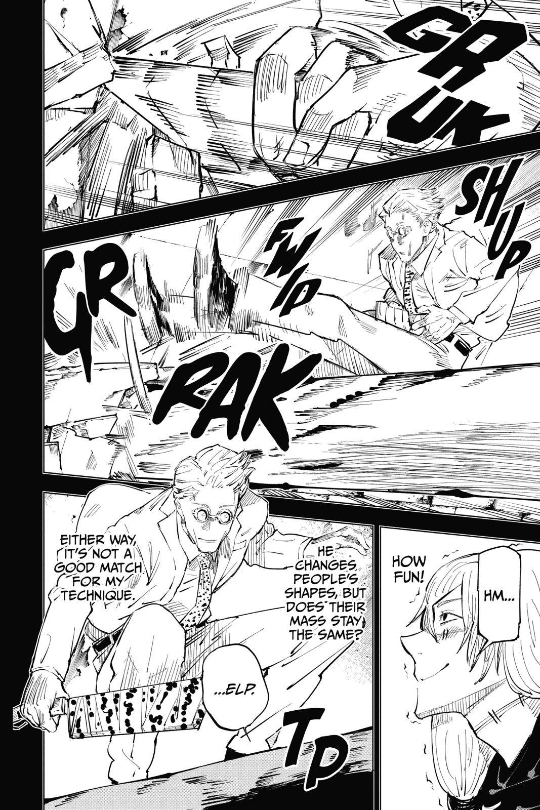 Jujutsu Kaisen Chapter 23 page 4 - Chapter 23: Young Fish and Reverse Punishment, Part 5