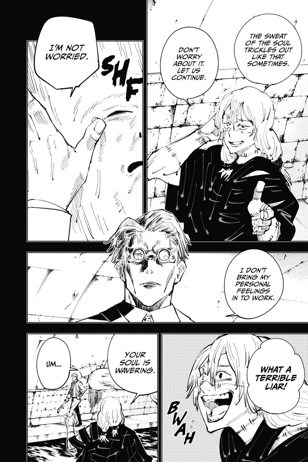 Jujutsu Kaisen Chapter 23 page 6 - Chapter 23: Young Fish and Reverse Punishment, Part 5