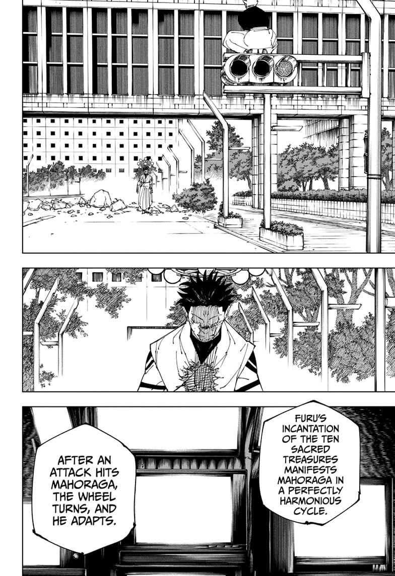 Jujutsu Kaisen Chapter 231 page 12 - Chapter 231: Inhuman Makyo Shinjuku Showdown, Part 9