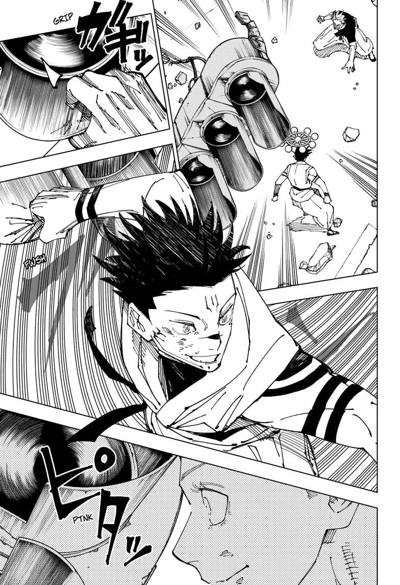 Jujutsu Kaisen Chapter 231 page 15 - Chapter 231: Inhuman Makyo Shinjuku Showdown, Part 9