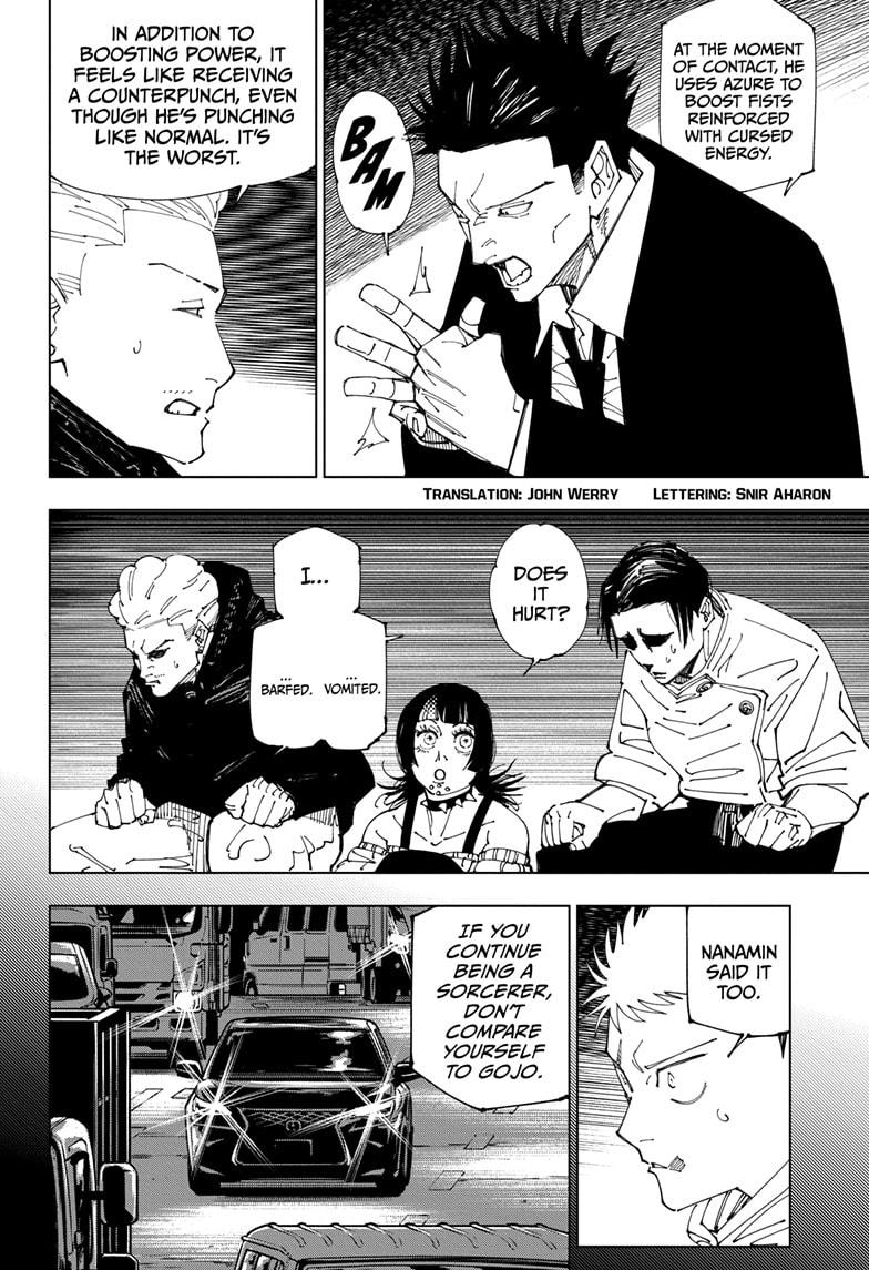 Jujutsu Kaisen Chapter 231 page 2 - Chapter 231: Inhuman Makyo Shinjuku Showdown, Part 9