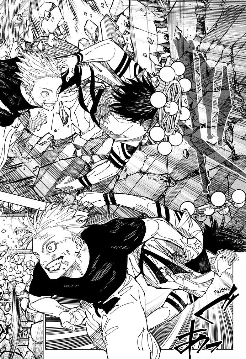 Jujutsu Kaisen Chapter 231 page 4 - Chapter 231: Inhuman Makyo Shinjuku Showdown, Part 9