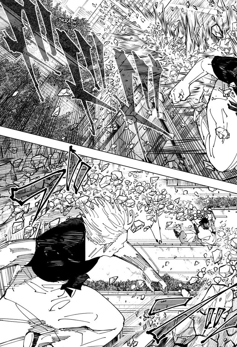 Jujutsu Kaisen Chapter 231 page 5 - Chapter 231: Inhuman Makyo Shinjuku Showdown, Part 9