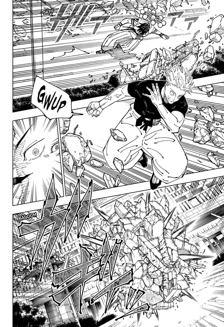 Jujutsu Kaisen Chapter 231 page 6 - Chapter 231: Inhuman Makyo Shinjuku Showdown, Part 9