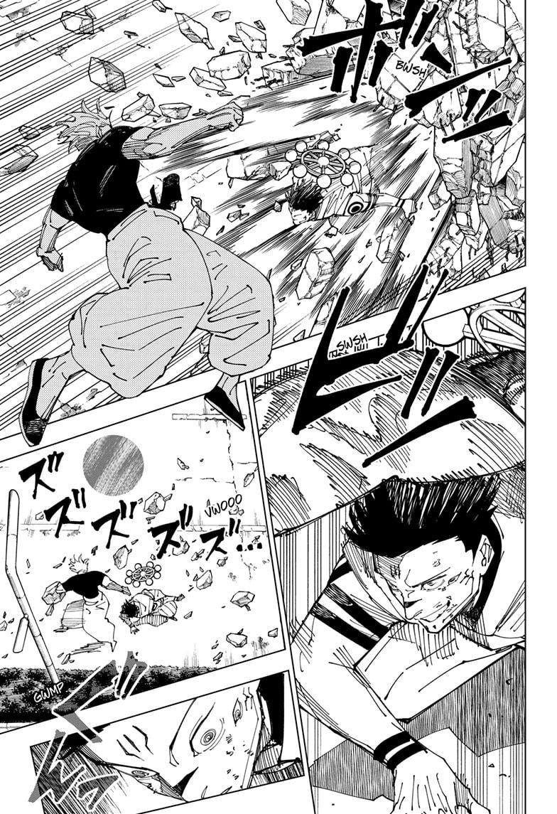 Jujutsu Kaisen Chapter 231 page 7 - Chapter 231: Inhuman Makyo Shinjuku Showdown, Part 9