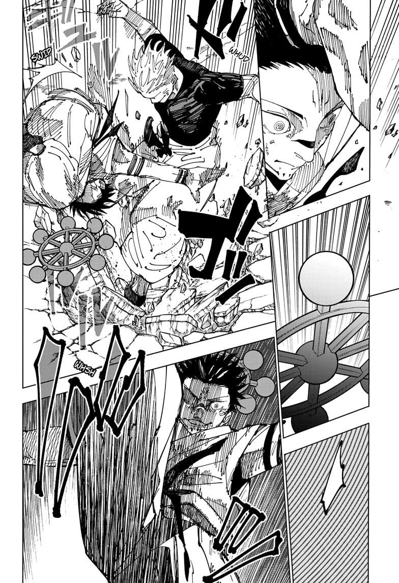 Jujutsu Kaisen Chapter 231 page 8 - Chapter 231: Inhuman Makyo Shinjuku Showdown, Part 9