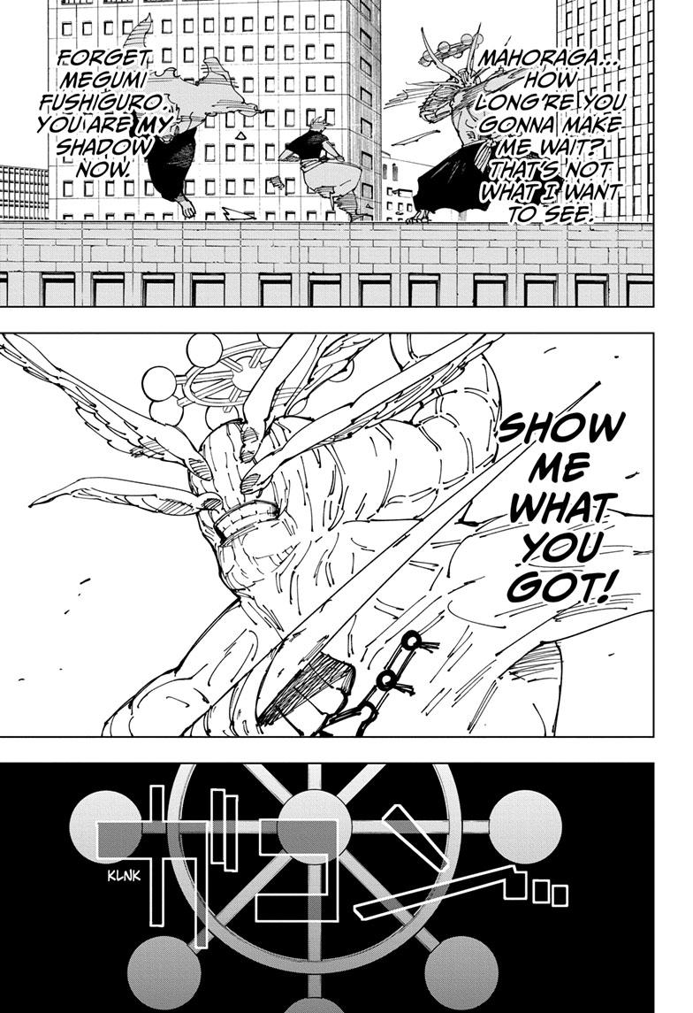 Jujutsu Kaisen Chapter 234 page 12 - Chapter 234: Inhuman Makyo Shinjuku Showdown, Part 12