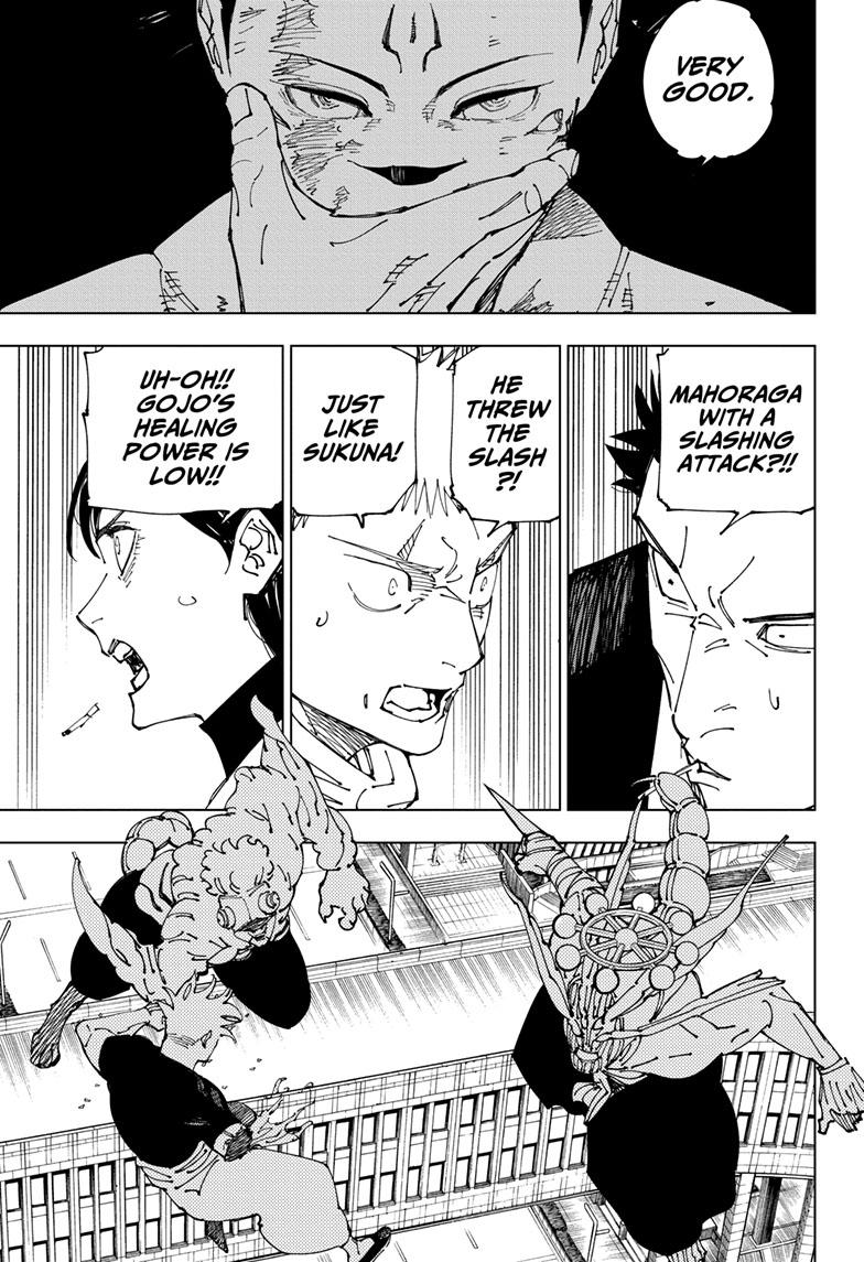 Jujutsu Kaisen Chapter 234 page 14 - Chapter 234: Inhuman Makyo Shinjuku Showdown, Part 12