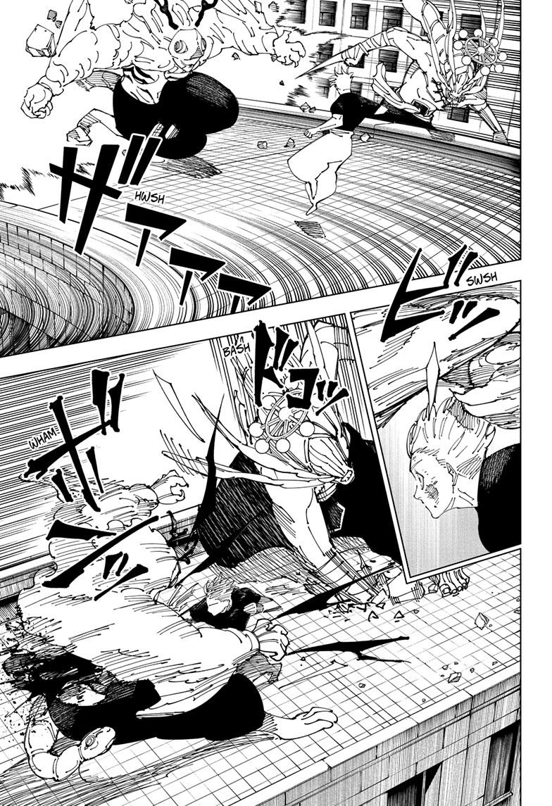 Jujutsu Kaisen Chapter 234 page 6 - Chapter 234: Inhuman Makyo Shinjuku Showdown, Part 12