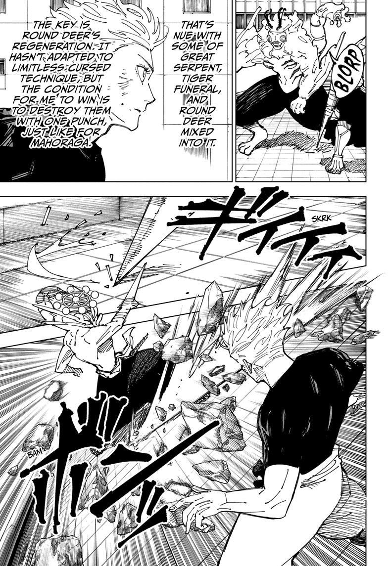 Jujutsu Kaisen Chapter 234 page 8 - Chapter 234: Inhuman Makyo Shinjuku Showdown, Part 12