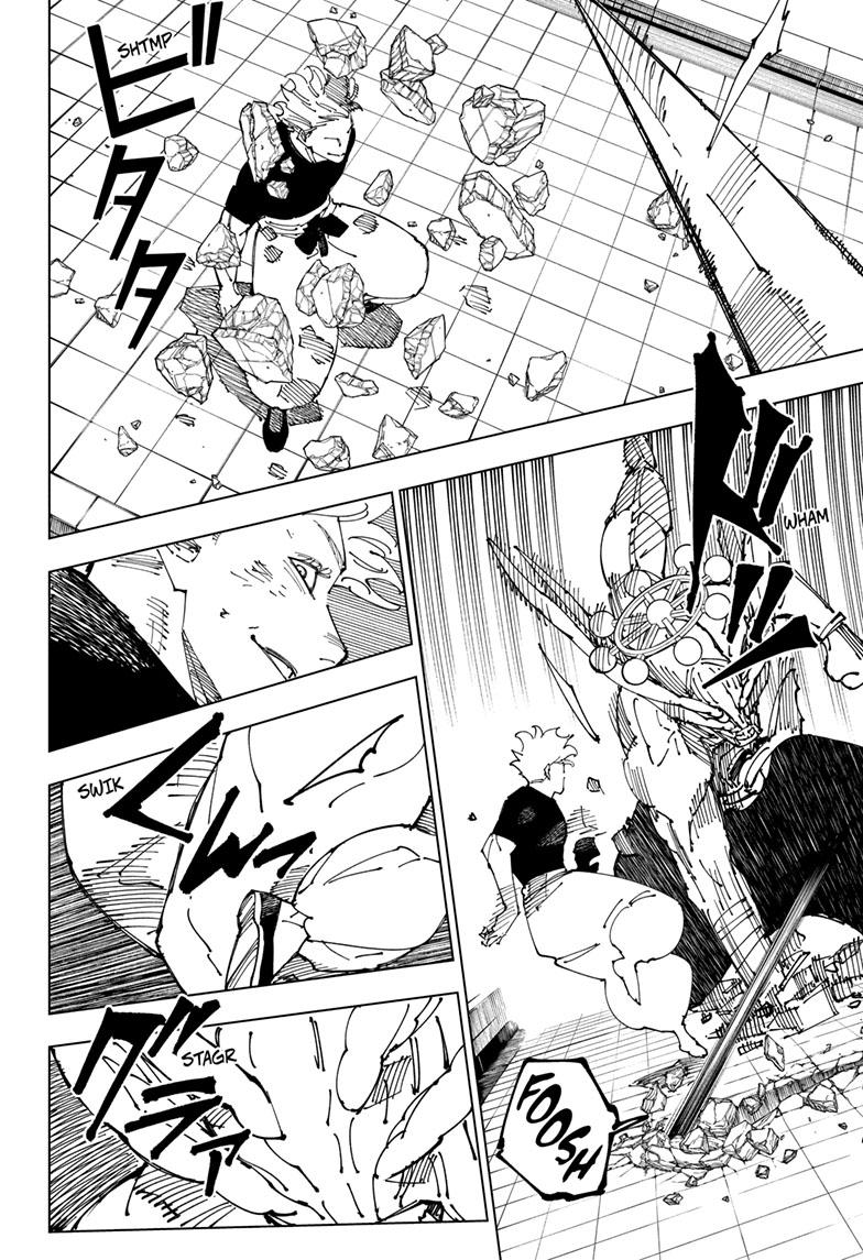Jujutsu Kaisen Chapter 234 page 9 - Chapter 234: Inhuman Makyo Shinjuku Showdown, Part 12