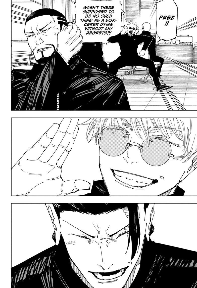 Jujutsu Kaisen Chapter 236 page 11 - Chapter 236: Heading South