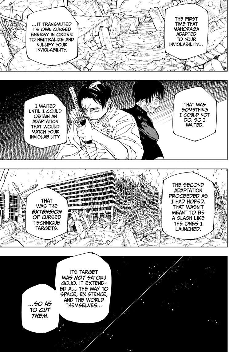 Jujutsu Kaisen Chapter 236 page 15 - Chapter 236: Heading South