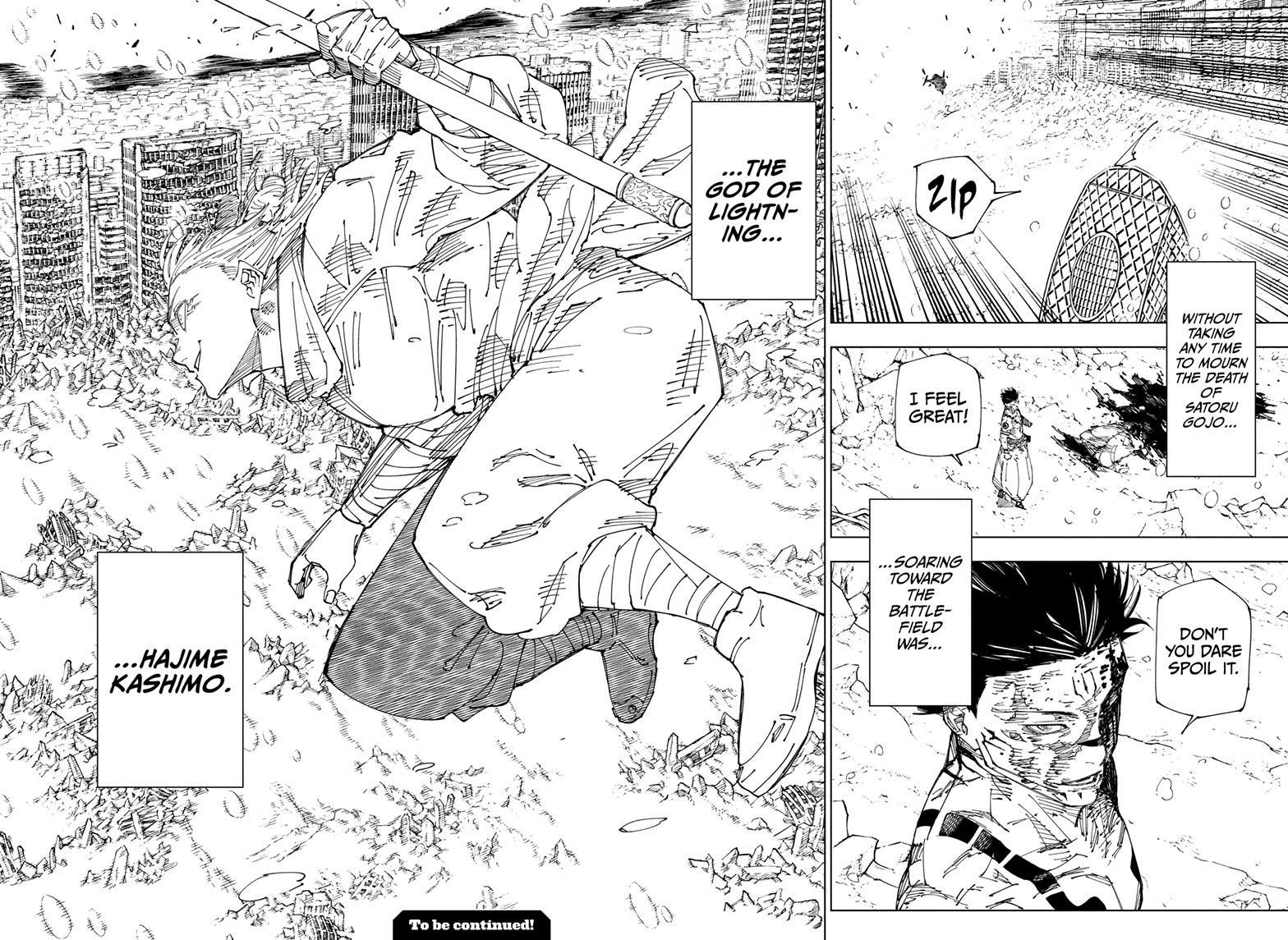 Jujutsu Kaisen Chapter 236 page 18 - Chapter 236: Heading South