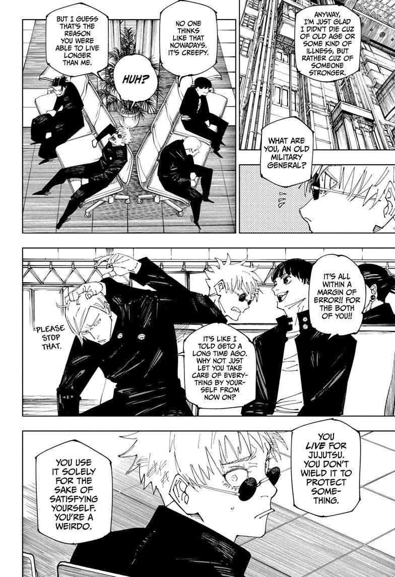 Jujutsu Kaisen Chapter 236 page 7 - Chapter 236: Heading South