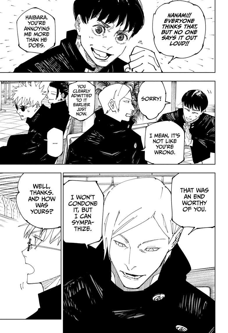 Jujutsu Kaisen Chapter 236 page 8 - Chapter 236: Heading South