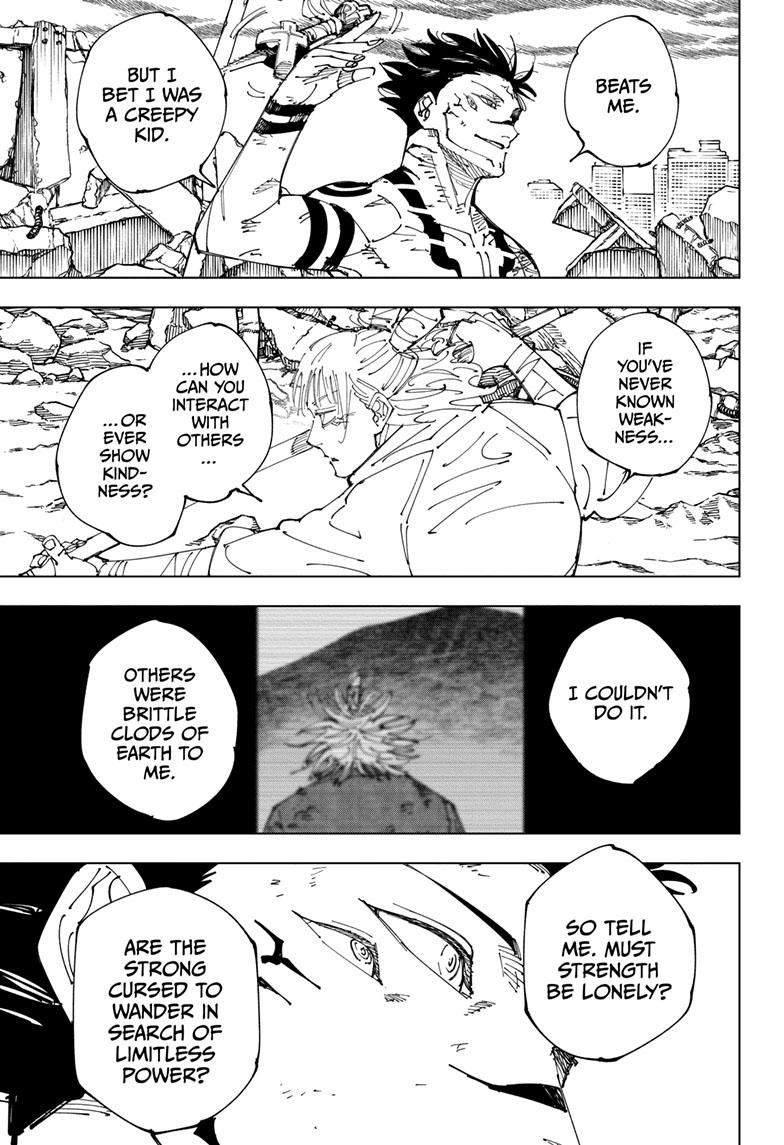 Jujutsu Kaisen Chapter 237 page 10 - Chapter 237: Inhuman Makyo Shinjuku Showdown, Part 14