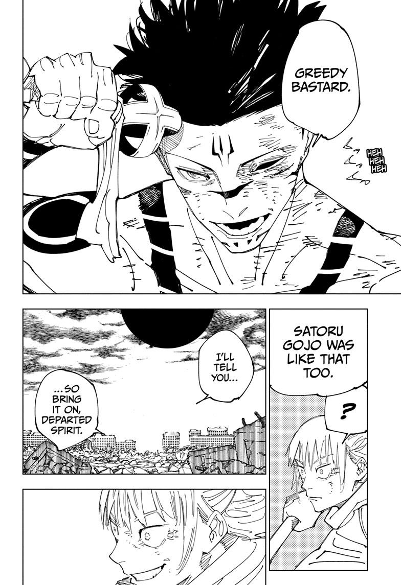 Jujutsu Kaisen Chapter 237 page 11 - Chapter 237: Inhuman Makyo Shinjuku Showdown, Part 14