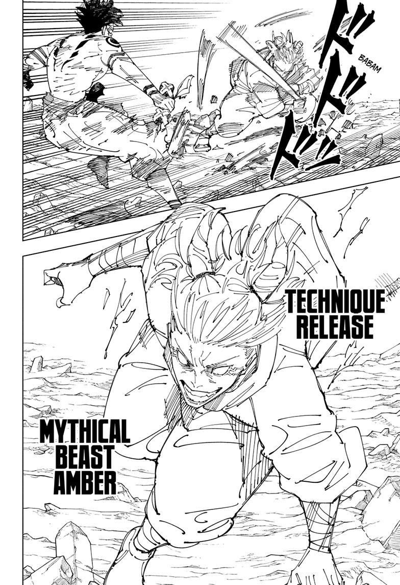 Jujutsu Kaisen Chapter 237 page 13 - Chapter 237: Inhuman Makyo Shinjuku Showdown, Part 14