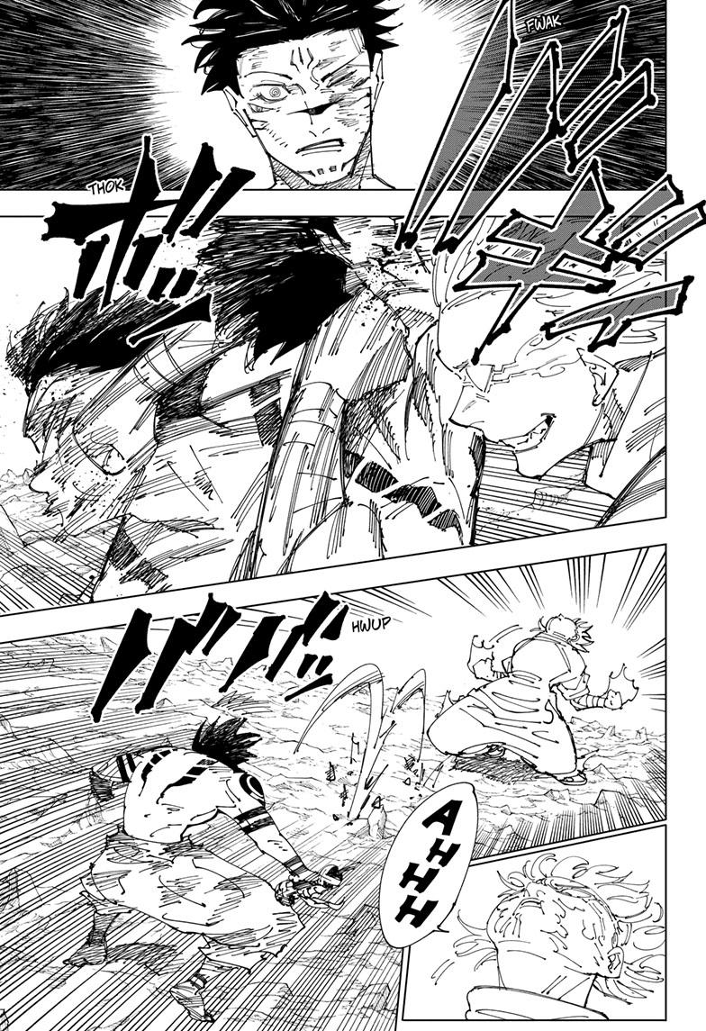 Jujutsu Kaisen Chapter 237 page 14 - Chapter 237: Inhuman Makyo Shinjuku Showdown, Part 14