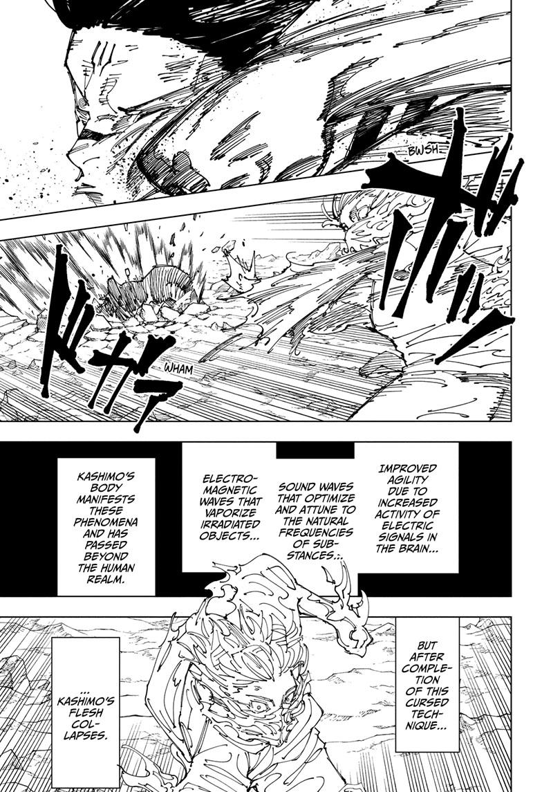 Jujutsu Kaisen Chapter 237 page 18 - Chapter 237: Inhuman Makyo Shinjuku Showdown, Part 14