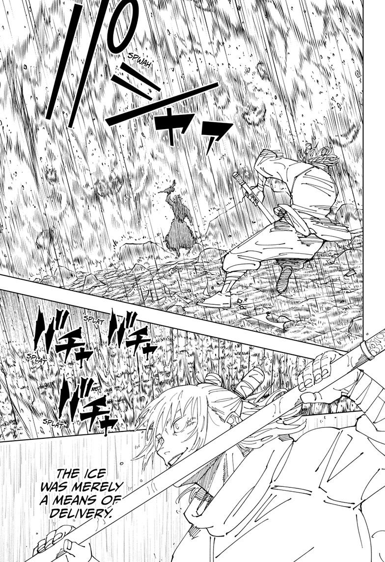 Jujutsu Kaisen Chapter 237 page 6 - Chapter 237: Inhuman Makyo Shinjuku Showdown, Part 14