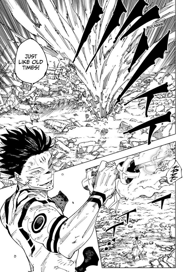 Jujutsu Kaisen Chapter 237 page 8 - Chapter 237: Inhuman Makyo Shinjuku Showdown, Part 14