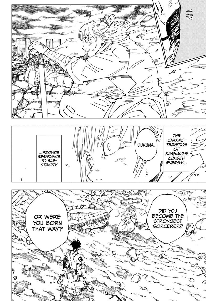 Jujutsu Kaisen Chapter 237 page 9 - Chapter 237: Inhuman Makyo Shinjuku Showdown, Part 14