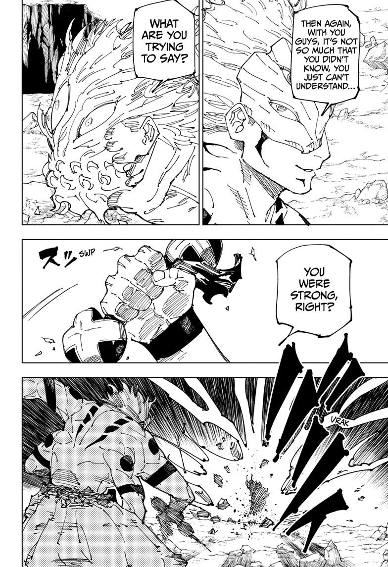 Jujutsu Kaisen Chapter 238 page 10 - Chapter 238: Inhuman Makyo Shinjuku Showdown, Part 15