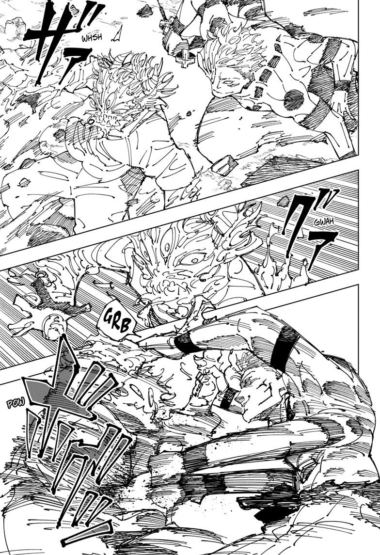 Jujutsu Kaisen Chapter 238 page 11 - Chapter 238: Inhuman Makyo Shinjuku Showdown, Part 15