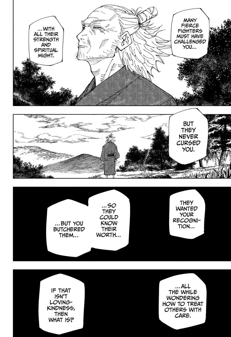 Jujutsu Kaisen Chapter 238 page 14 - Chapter 238: Inhuman Makyo Shinjuku Showdown, Part 15