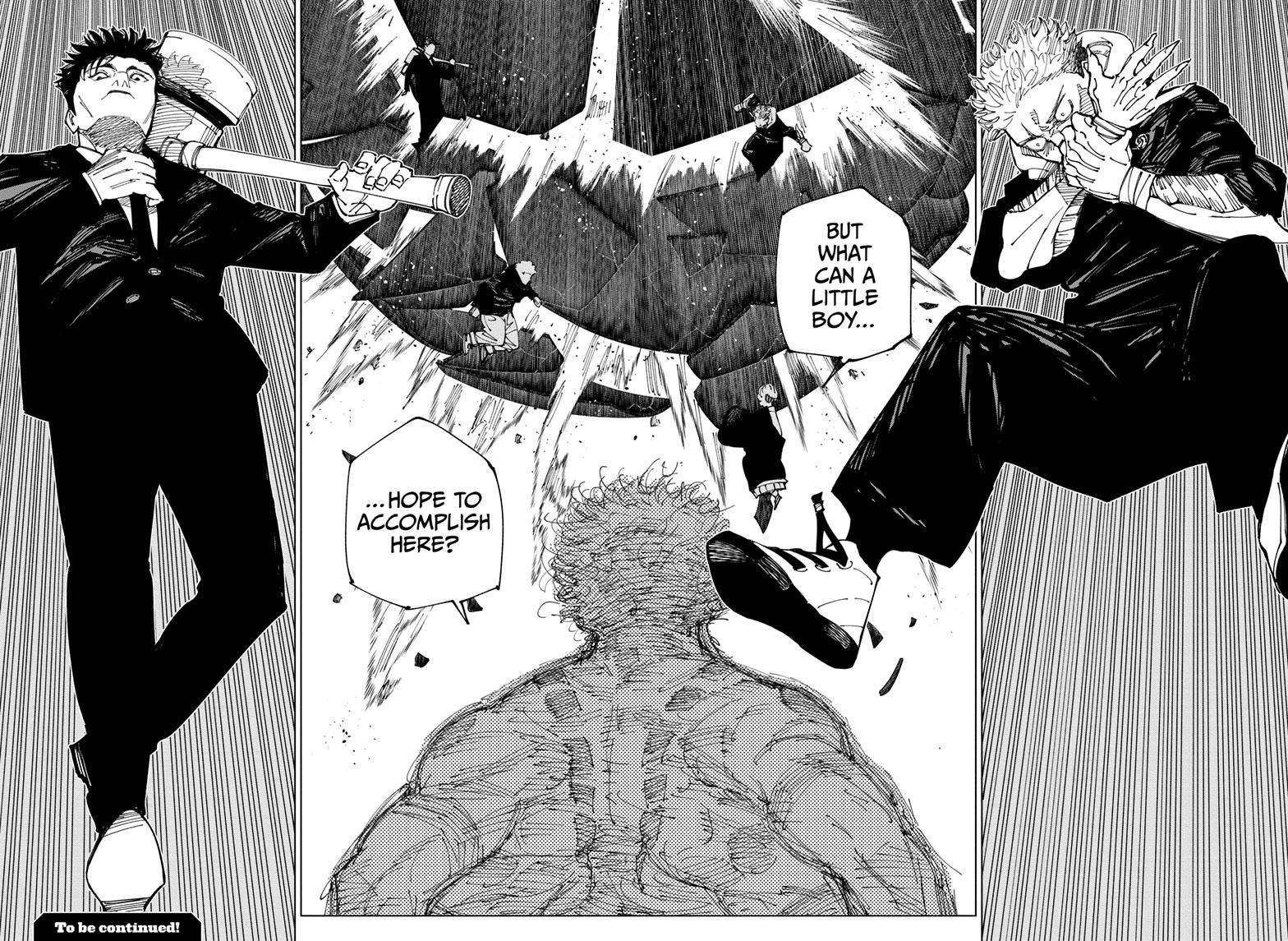 Jujutsu Kaisen Chapter 238 page 18 - Chapter 238: Inhuman Makyo Shinjuku Showdown, Part 15
