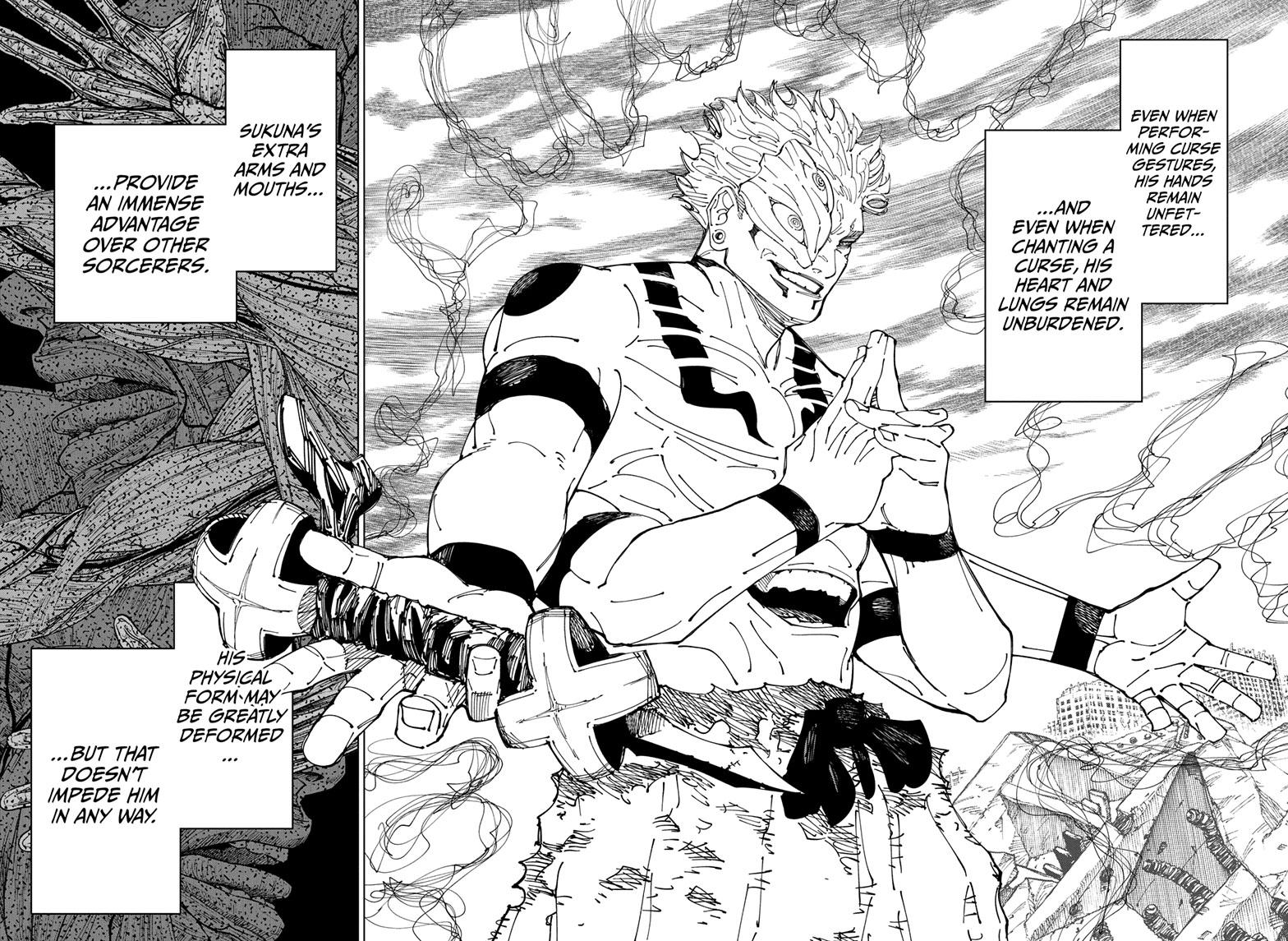 Jujutsu Kaisen Chapter 238 page 3 - Chapter 238: Inhuman Makyo Shinjuku Showdown, Part 15