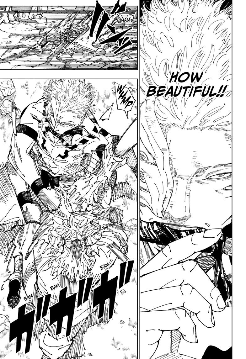 Jujutsu Kaisen Chapter 238 page 5 - Chapter 238: Inhuman Makyo Shinjuku Showdown, Part 15
