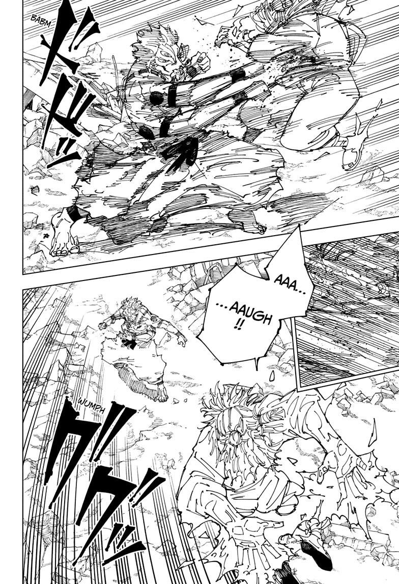 Jujutsu Kaisen Chapter 238 page 6 - Chapter 238: Inhuman Makyo Shinjuku Showdown, Part 15
