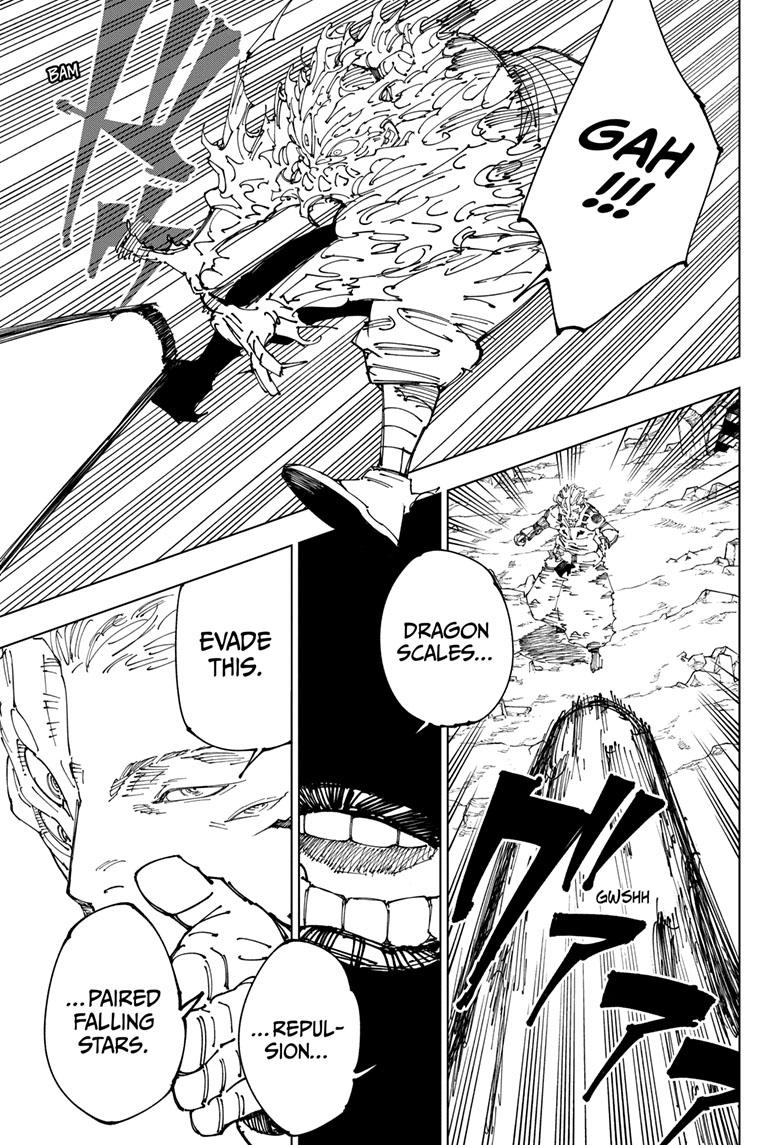 Jujutsu Kaisen Chapter 238 page 7 - Chapter 238: Inhuman Makyo Shinjuku Showdown, Part 15