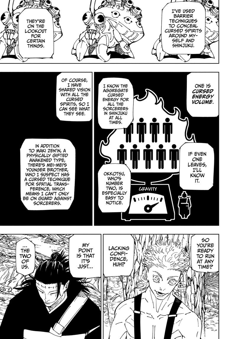 Jujutsu Kaisen Chapter 239 page 10 - Chapter 239: Foolish Survivor!!