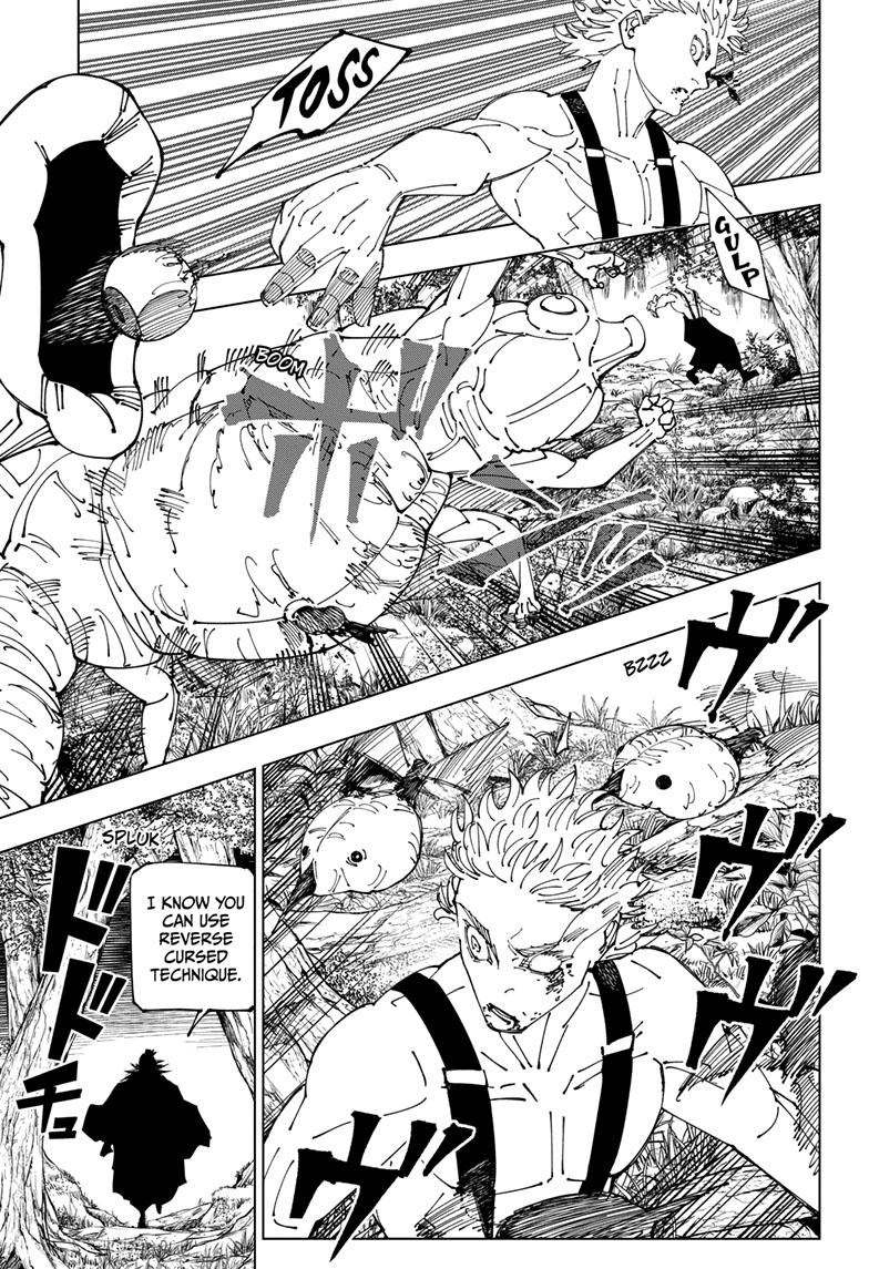 Jujutsu Kaisen Chapter 239 page 13 - Chapter 239: Foolish Survivor!!