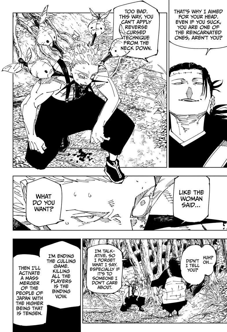 Jujutsu Kaisen Chapter 239 page 14 - Chapter 239: Foolish Survivor!!