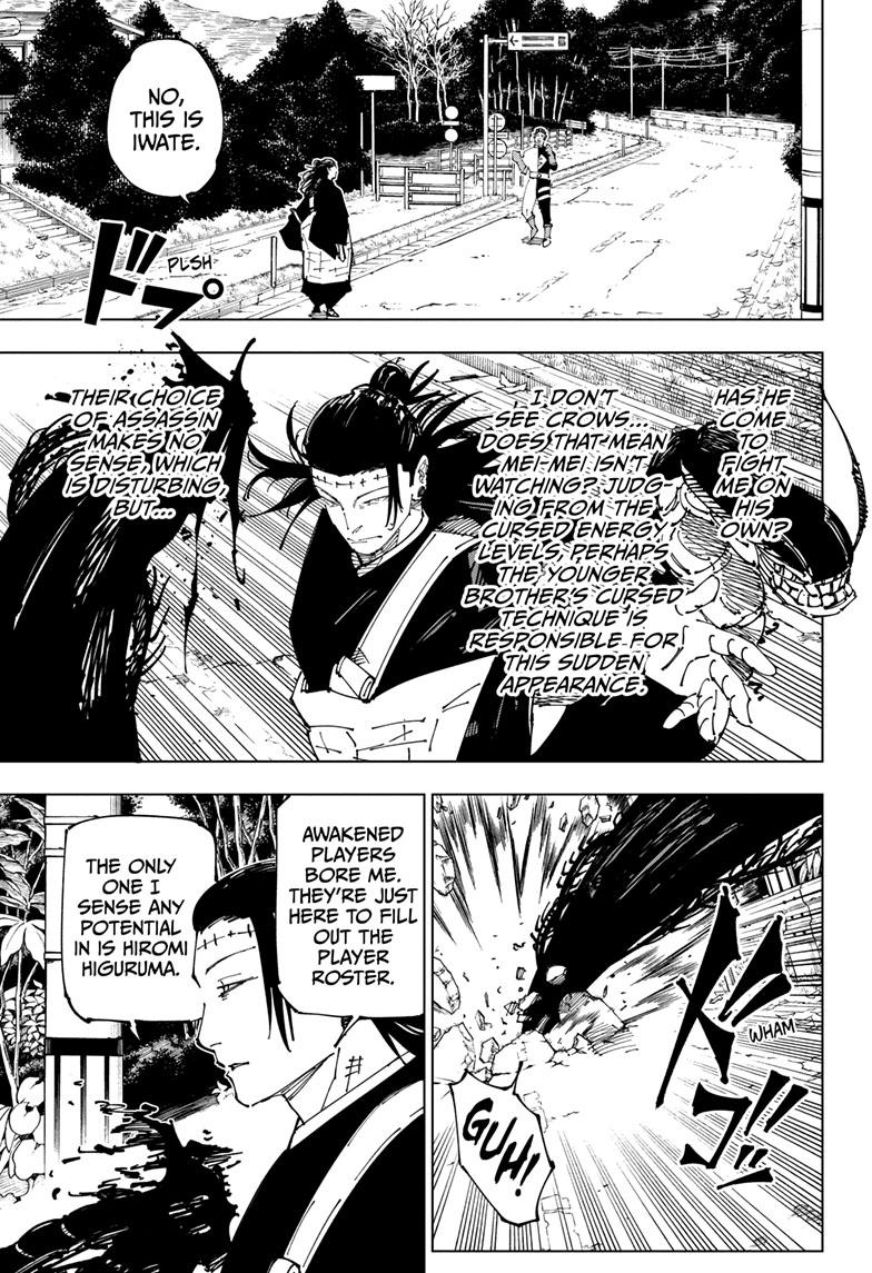 Jujutsu Kaisen Chapter 239 page 17 - Chapter 239: Foolish Survivor!!