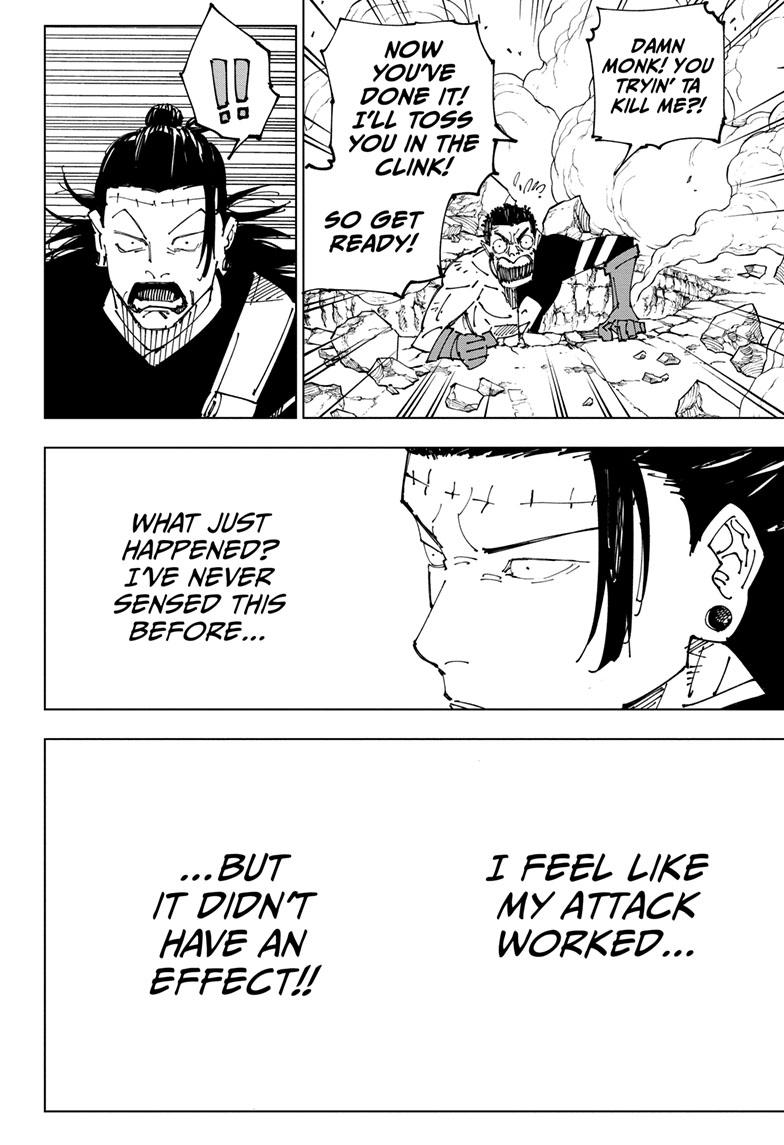 Jujutsu Kaisen Chapter 239 page 18 - Chapter 239: Foolish Survivor!!