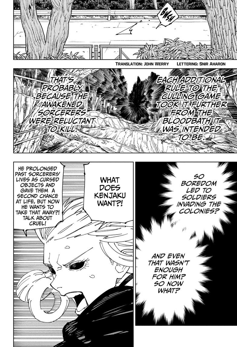 Jujutsu Kaisen Chapter 239 page 3 - Chapter 239: Foolish Survivor!!