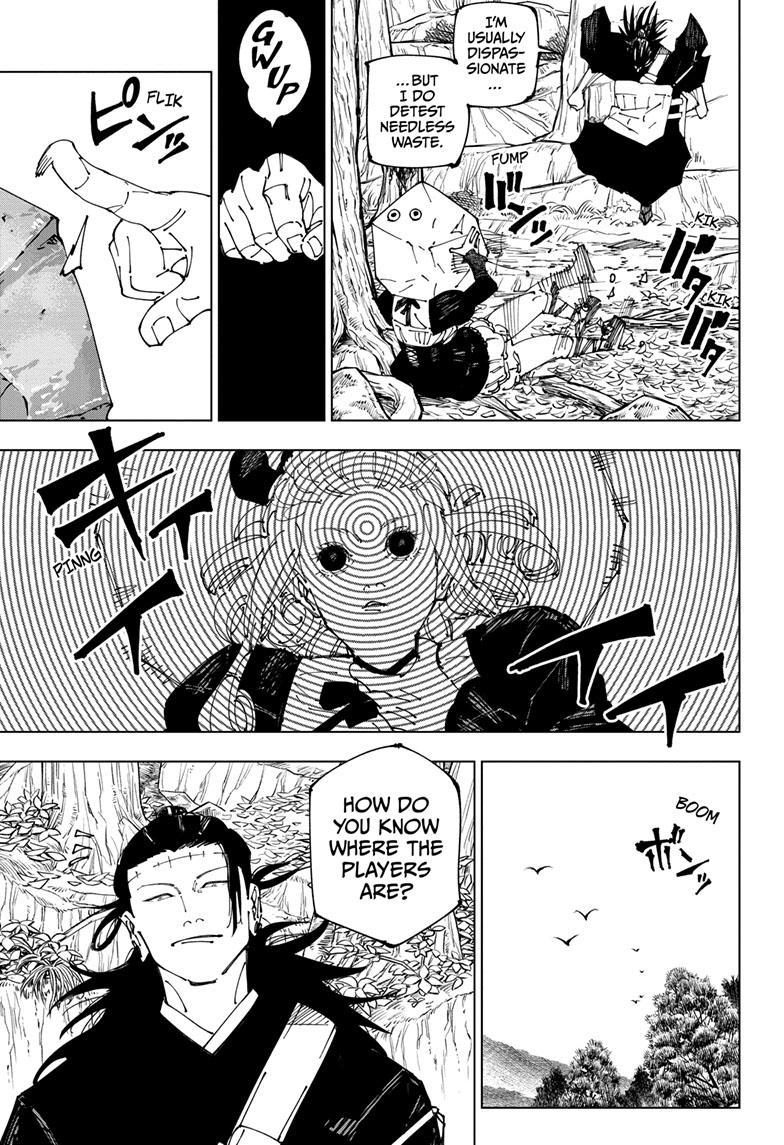 Jujutsu Kaisen Chapter 239 page 6 - Chapter 239: Foolish Survivor!!