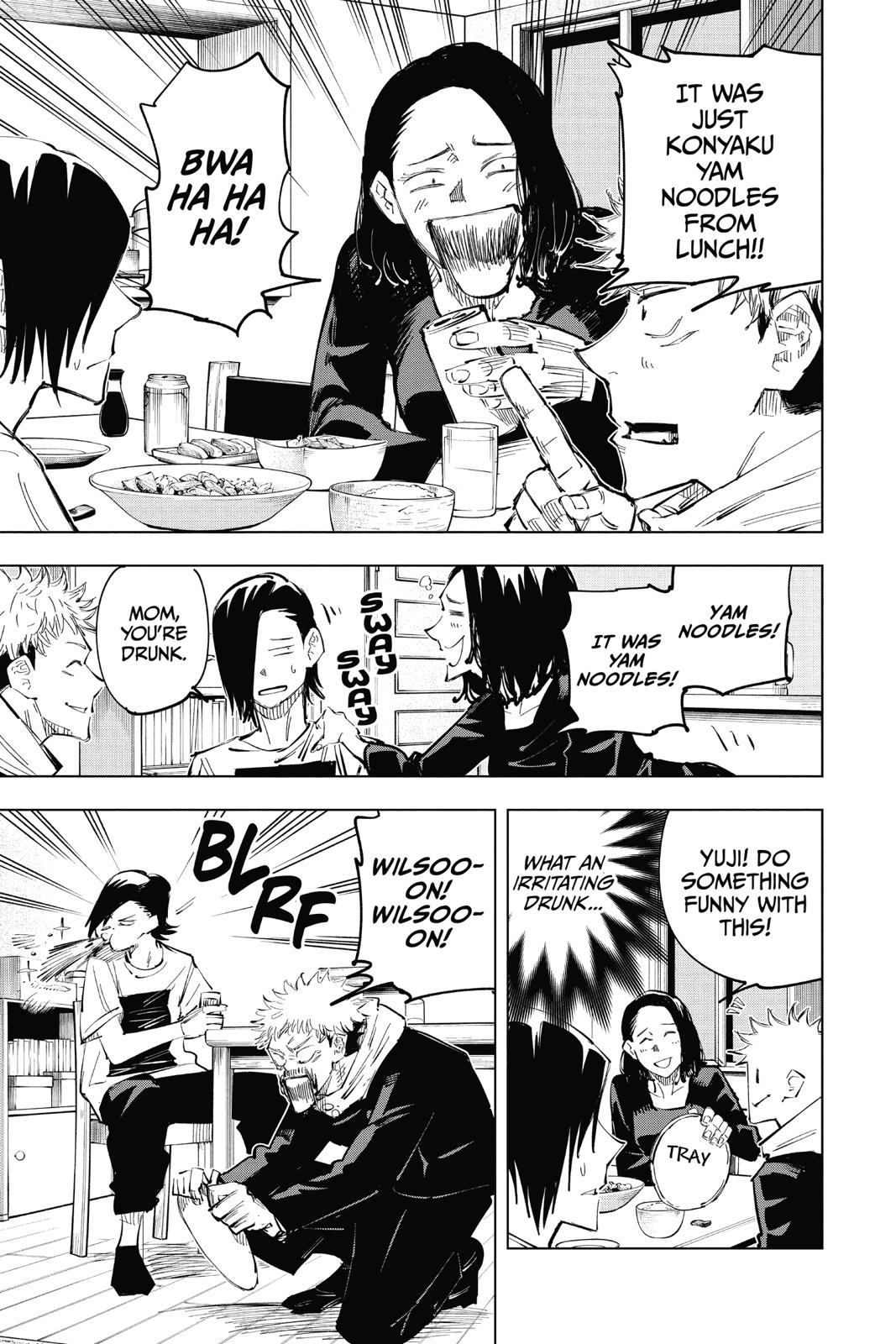 Jujutsu Kaisen Chapter 24 page 13 - Chapter 24: Young Fish and Revere Punishment, Part 6