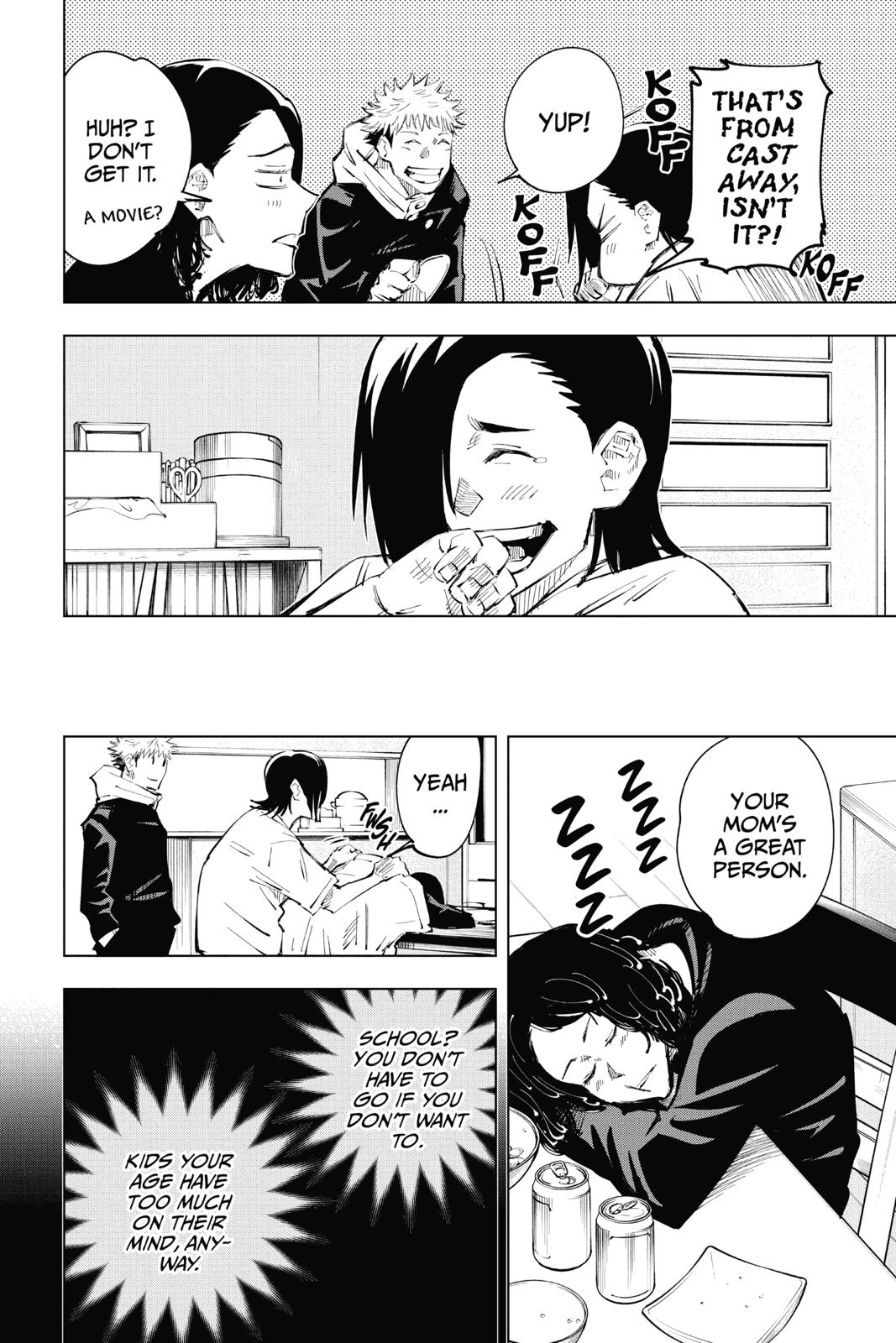 Jujutsu Kaisen Chapter 24 page 14 - Chapter 24: Young Fish and Revere Punishment, Part 6